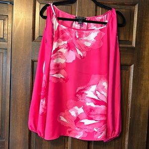 Striking long sleeve cold shoulder blouse by INC